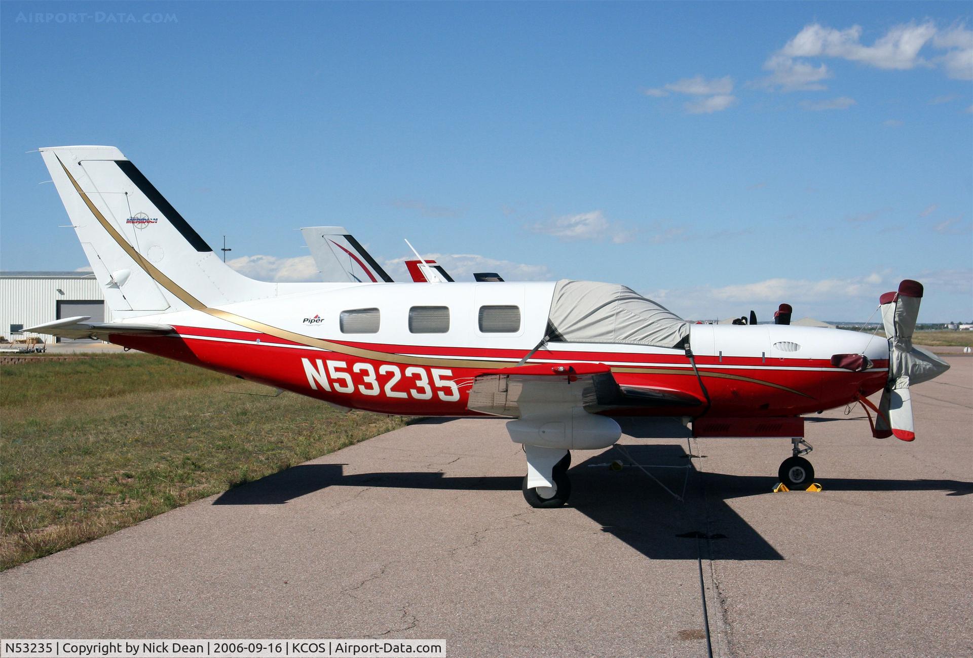 N53235, Piper PA-46-500TP C/N 4697083, KCOS