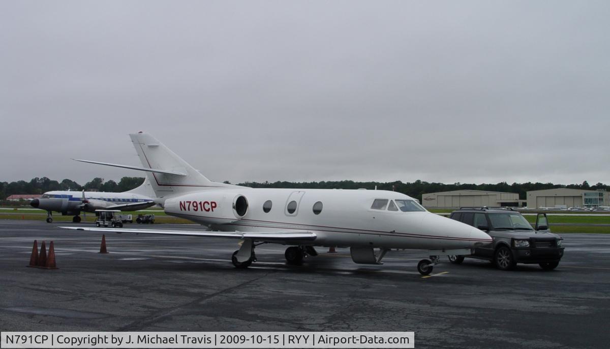 N791CP, 1975 Dassault Falcon 10 C/N 54, N791CP on ramp at KRYY