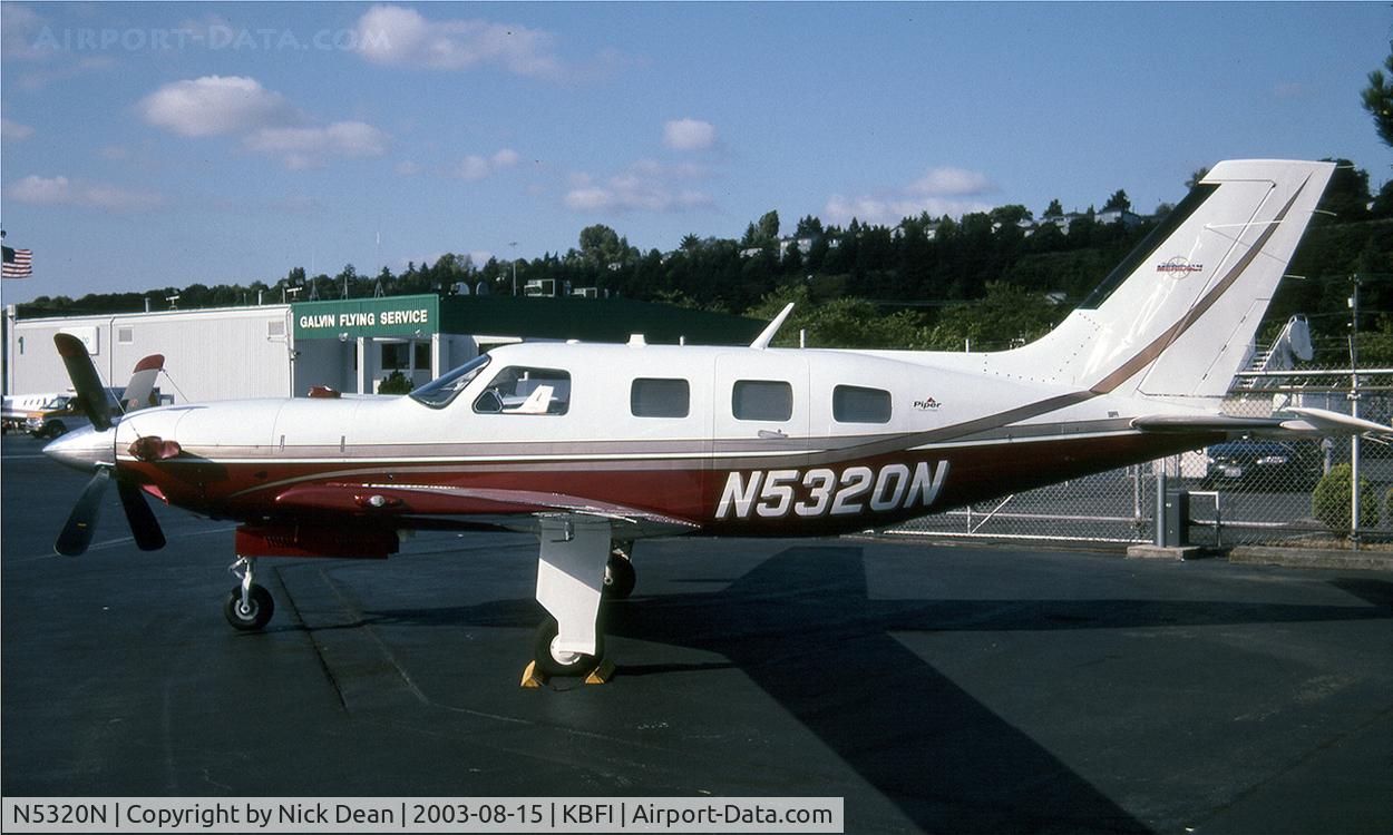 N5320N, 2003 Piper PA-46-500TP C/N 4697153, KBFI