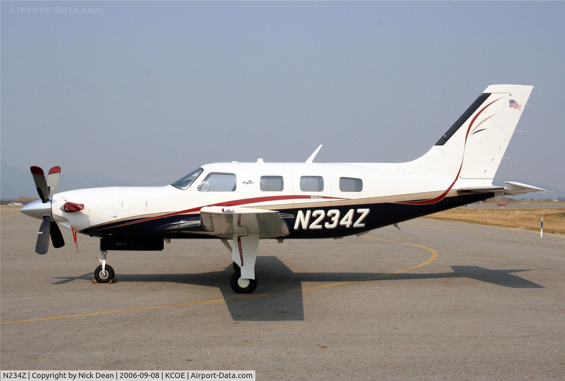 N234Z, 2004 Piper PA-46-500TP Malibu Meridian C/N 4697194, KCOE