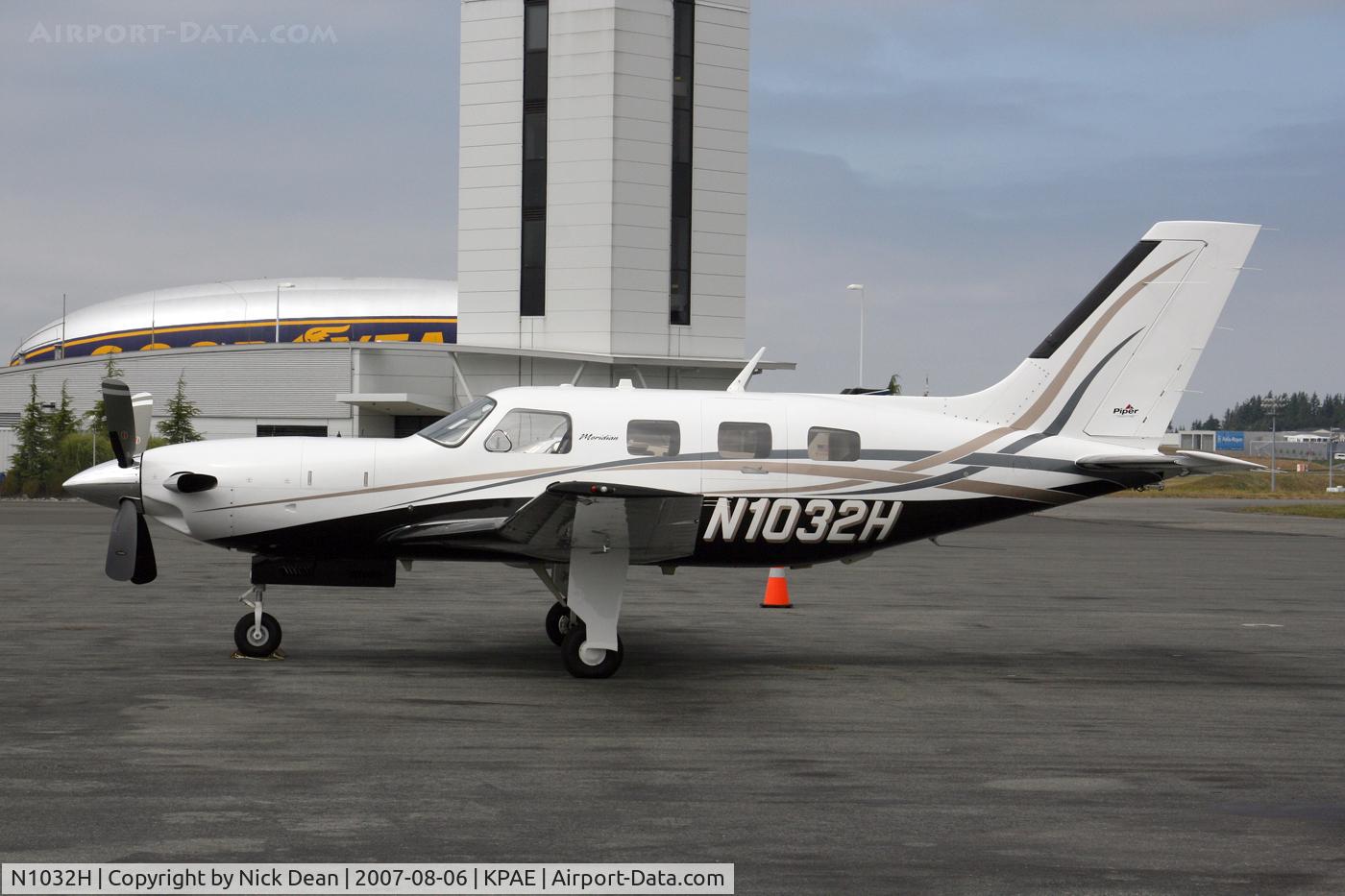 N1032H, 2007 Piper PA-46-500TP Malibu Meridian C/N 4697302, KPAE