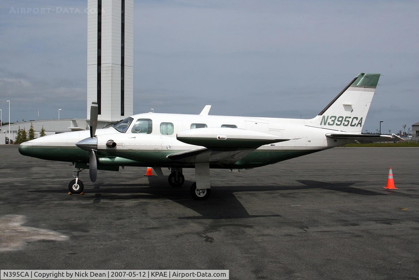 N395CA, 1984 Piper PA-31T2 C/N 31T-1166005, KPAE