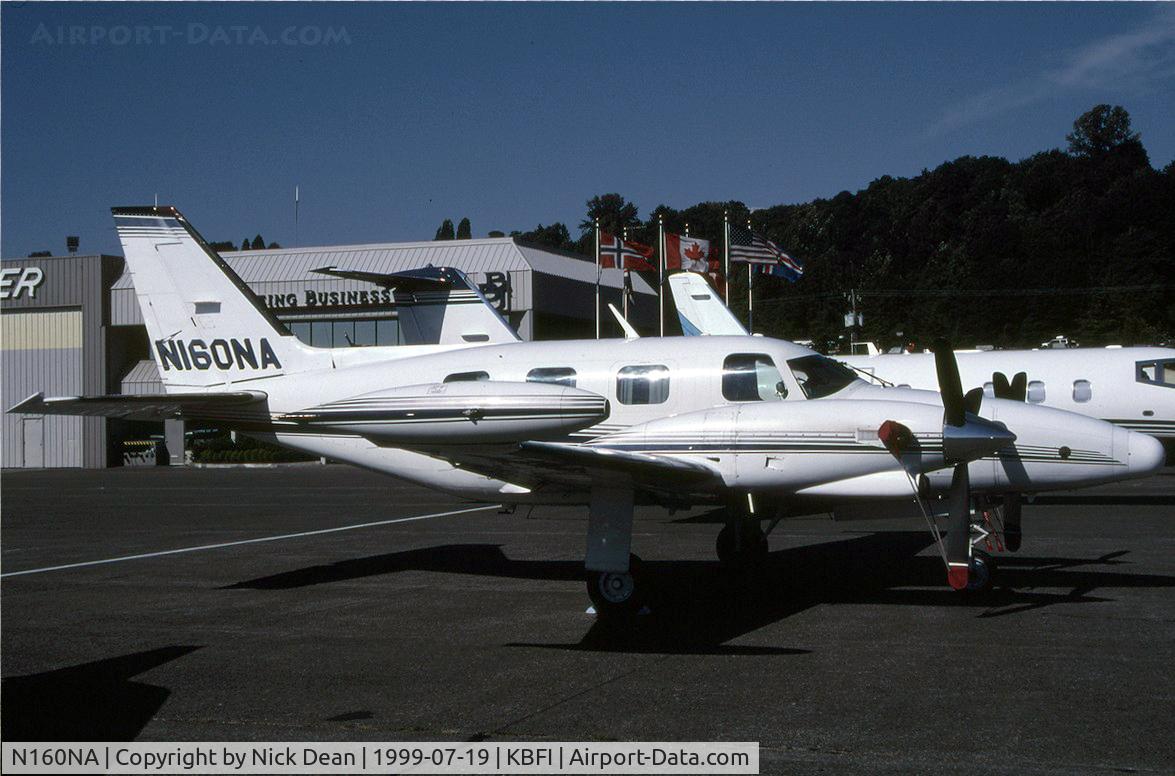 N160NA, 1977 Piper PA-31T Cheyenne C/N 31T-7720060, KBFI