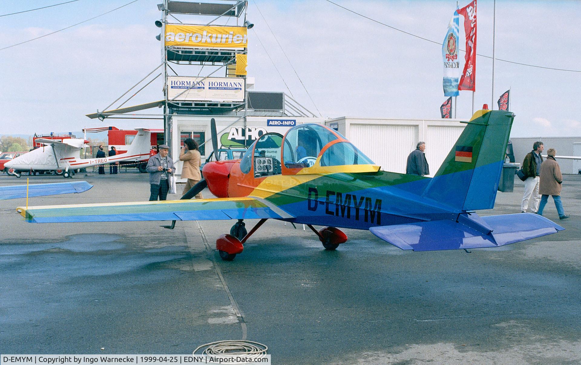 D-EMYM, Mylius MY 102 Tornado C/N V-2, Mylius MY 102 Tornado at the Aero 1999, Friedrichshafen