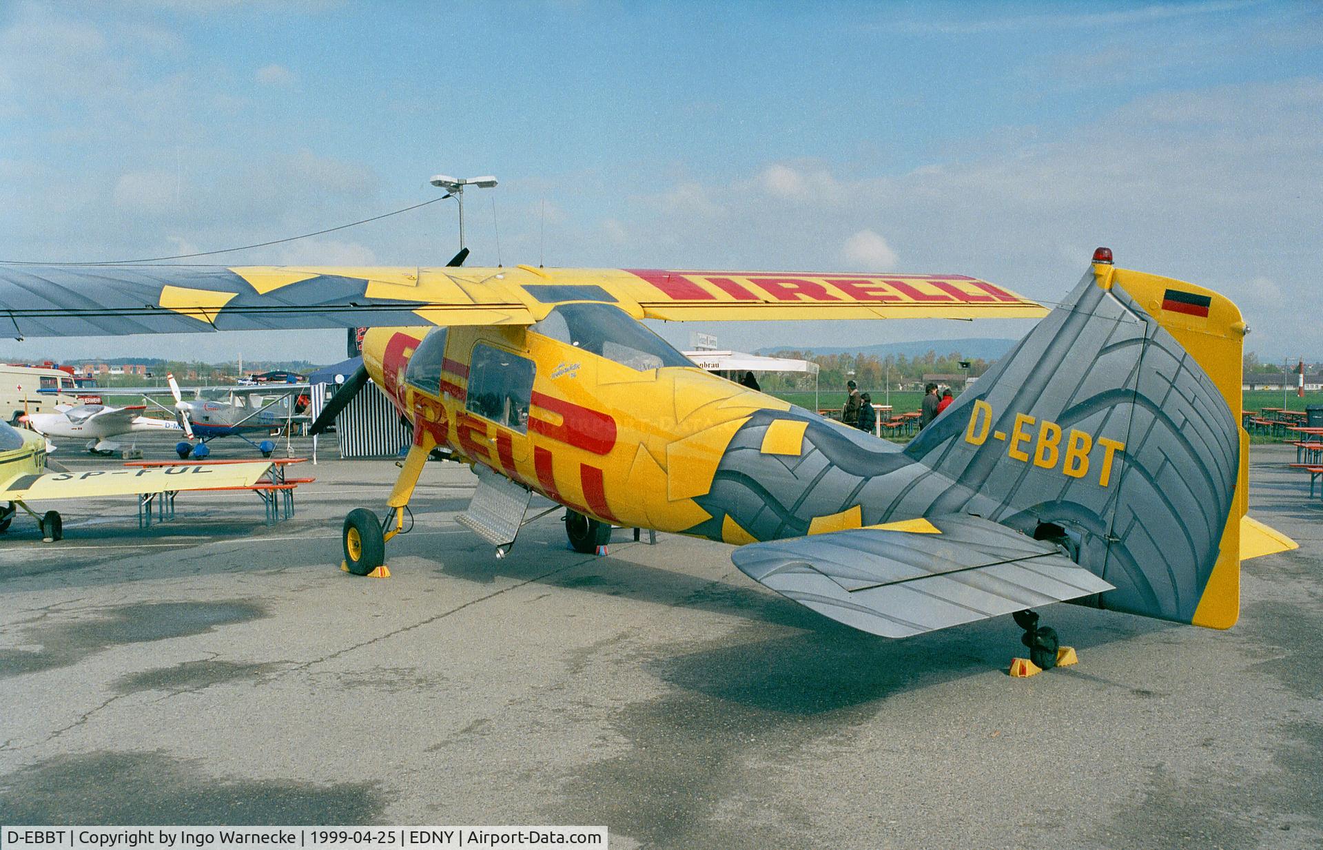 D-EBBT, Dornier Do-27A-1 C/N 185, Dornier Do 27A-1 at the Aero 1999, Friedrichshafen