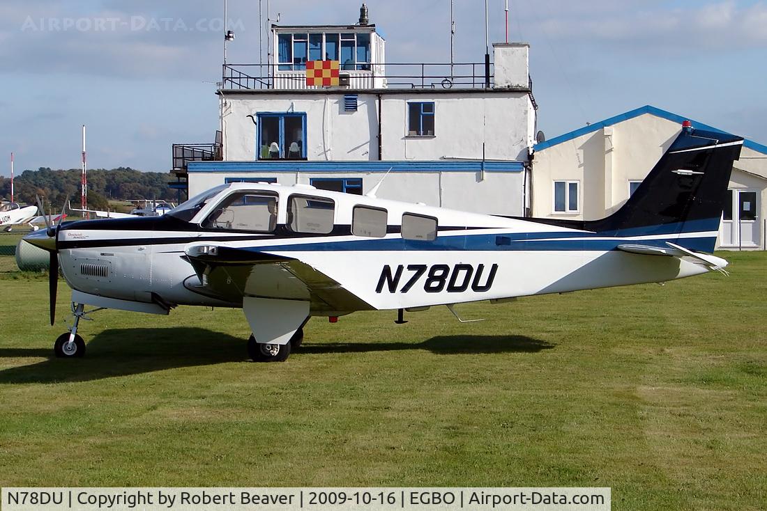 N78DU, Hawker Beechcraft Corp G36 Bonanza C/N E-3897, Hawker Beechcraft G36 Bonanza