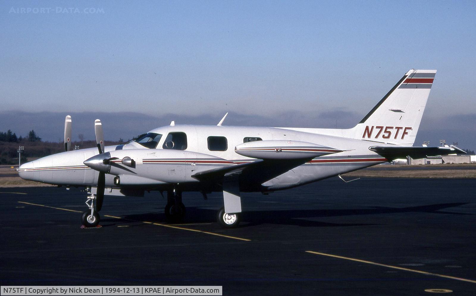 N75TF, 1978 Piper PA-31T Cheyenne II C/N 31T-7820075, KPAE
