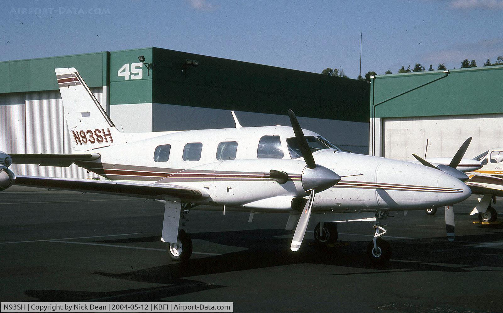 N93SH, Piper PA-31T1 C/N 31T-7904029, KBFI