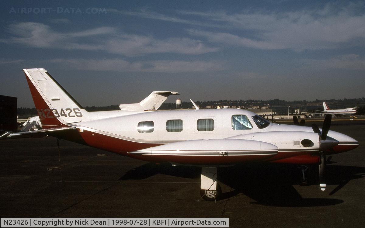 N23426, Piper PA-31T1 Cheyenne 1 C/N 31T-7904035, KBFI