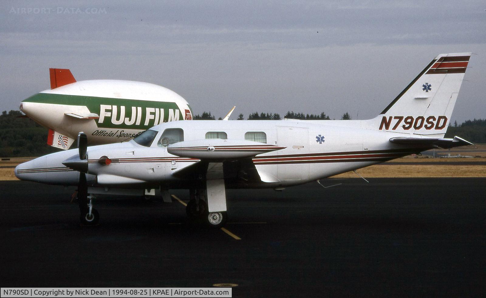 N790SD, 1978 Piper PA-31T C/N 31T-7920004, KPAE