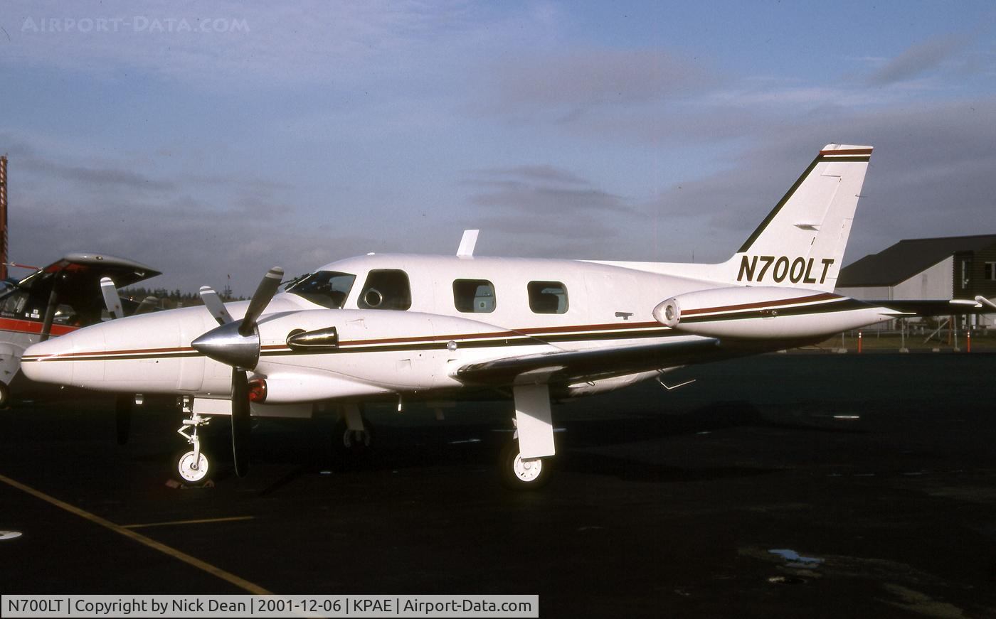 N700LT, 1979 Piper PA-31T-620 Cheyenne II C/N 31T-7920046, KPAE