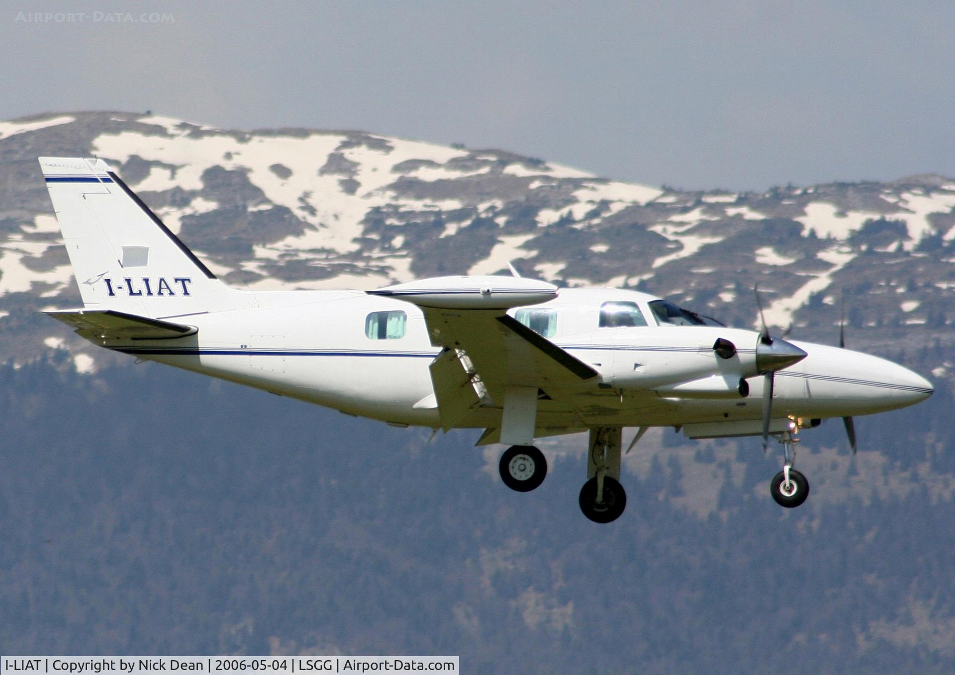 I-LIAT, 1980 Piper PA-31T1 C/N 31T-8004052, LSGG