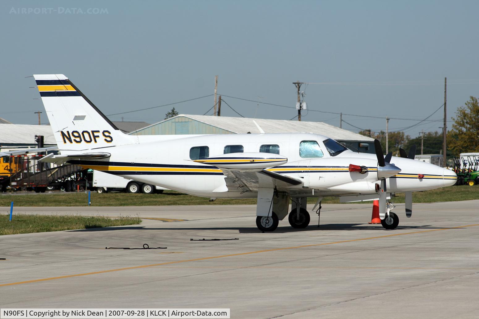 N90FS, 1979 Piper PA-31T Cheyenne C/N 31T-8020011, KLCK