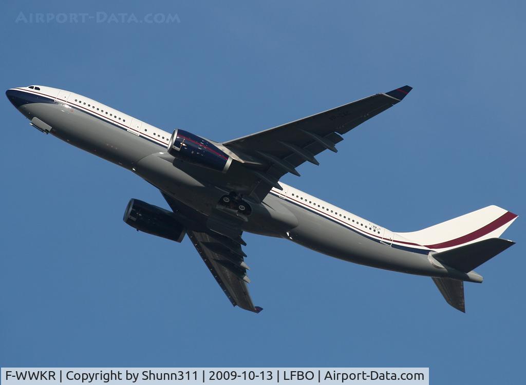 F-WWKR, 2009 Airbus A330-243 C/N 1053, C/n 1053 - For Midroc Aviation as VP-CAC