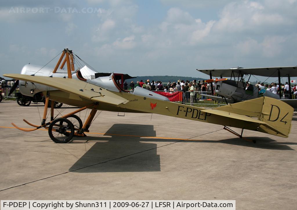 F-PDEP, Deperdussin T C/N 01, Exhiibited during last LFSR Airshow