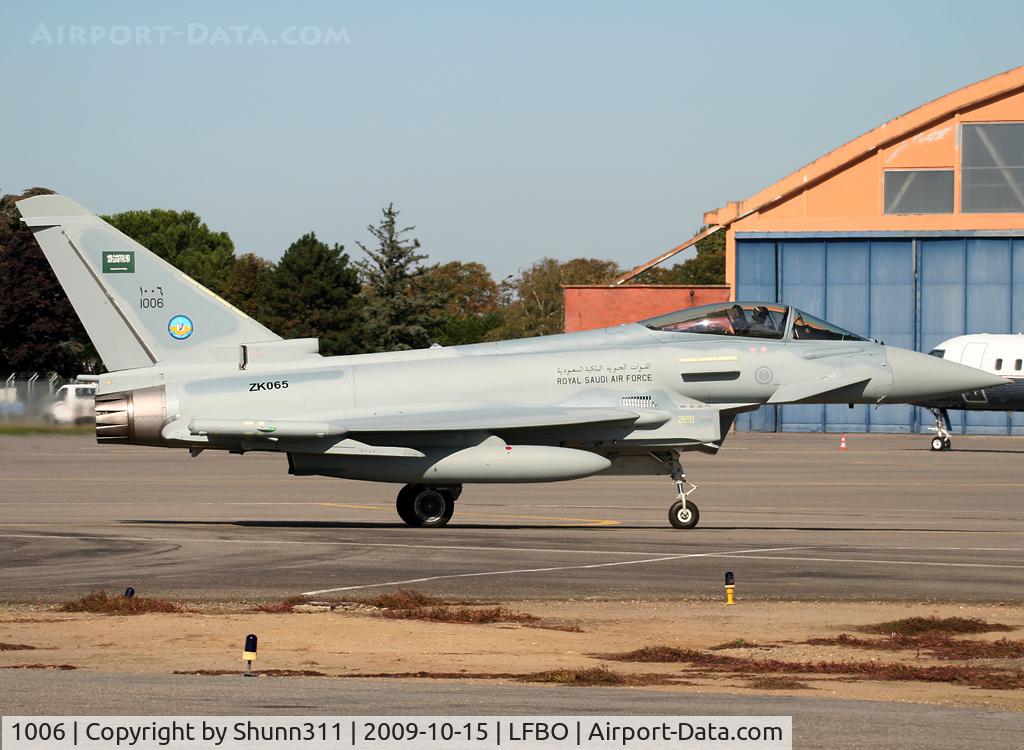 1006, 2009 Eurofighter EF-2000 Typhoon F2 C/N CS006/BS049/189, Delivery day from Warton to Saudi Arabia...