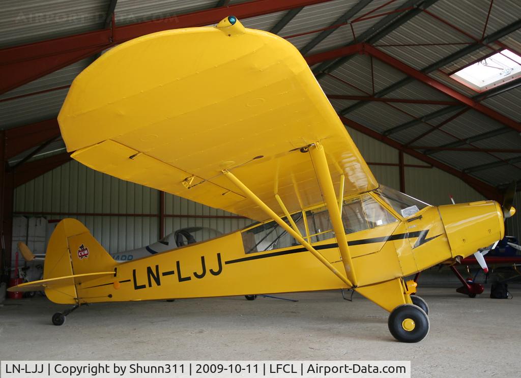 LN-LJJ, 1953 Piper L-18C Super Cub (PA-18-95) C/N 18-3088, Piper Cub based here since many years...