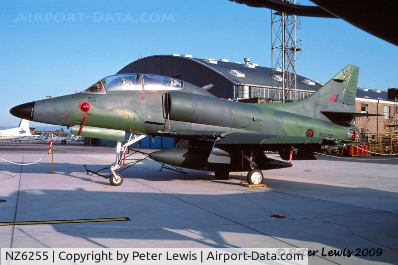 NZ6255, 1967 McDonnell Douglas TA-4G Skyhawk C/N 13732, 75 Squadron at Ohakea