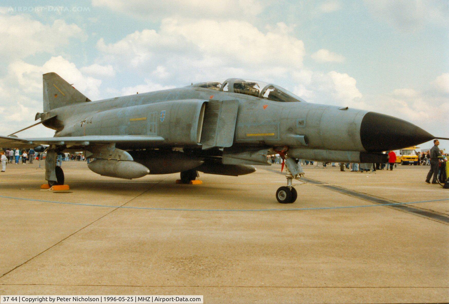 37 44, 1972 McDonnell Douglas F-4F Phantom II C/N 4456, Another view of the JG-73 Phantom seen at the 1996 Mildenhall Air Fete.