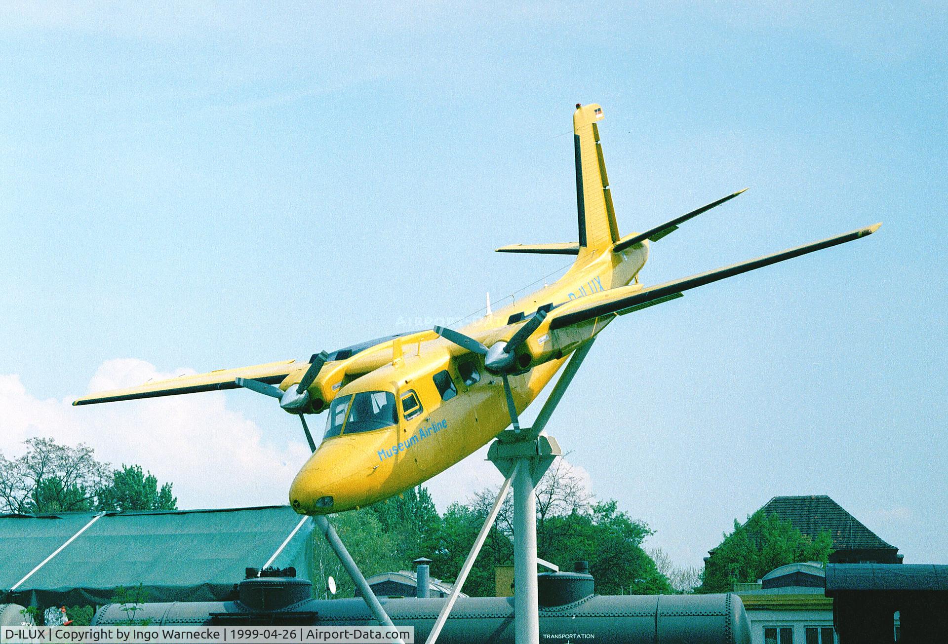 D-ILUX, Aero Commander 680F Commander C/N 1087-65, Aero Commander 680F at the Technik Museum Speyer