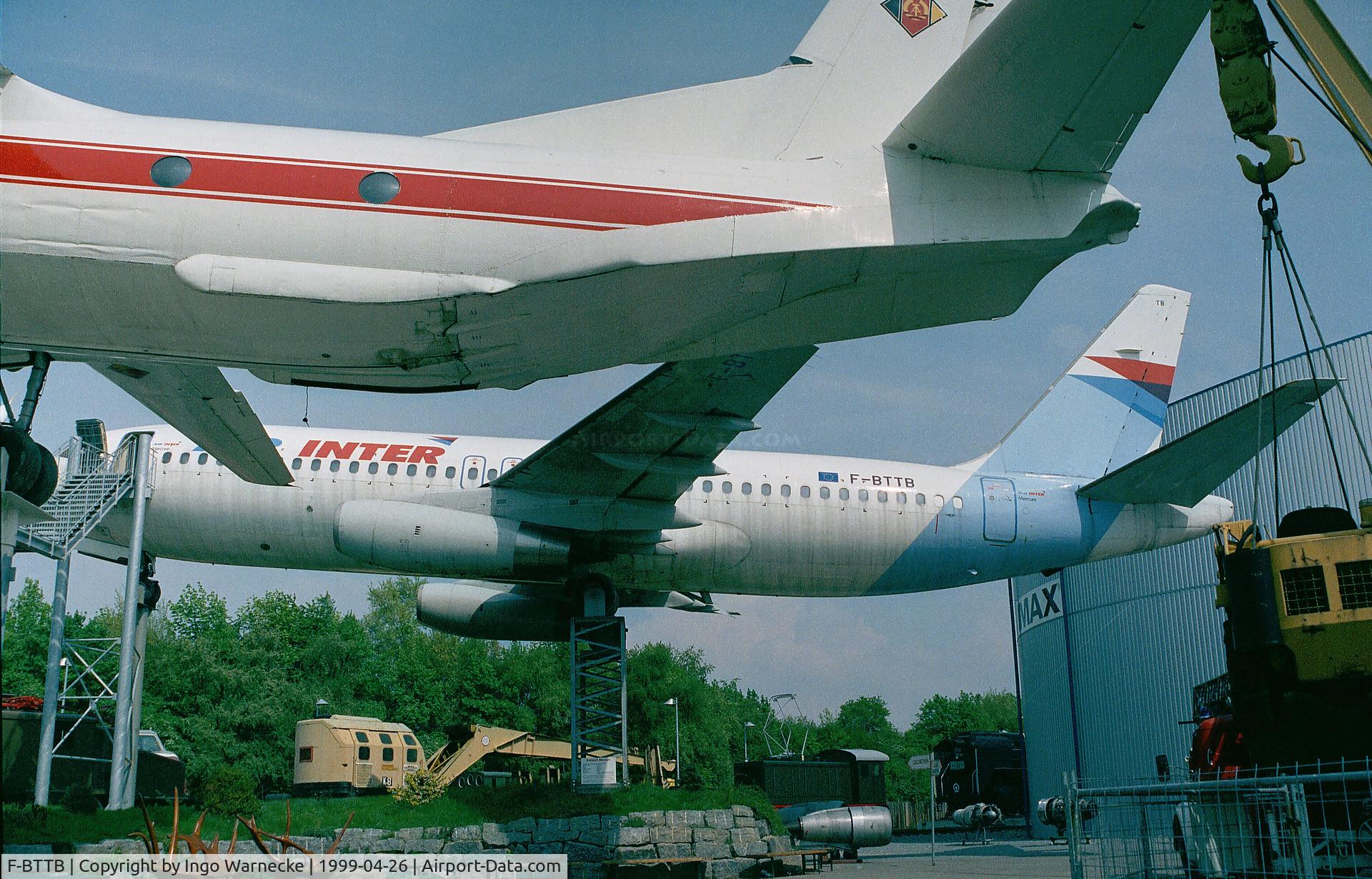 F-BTTB, 1972 Dassault Mercure 100 C/N 02, Dassault Mercure 100 of Air Inter at the Technik-Museum Speyer