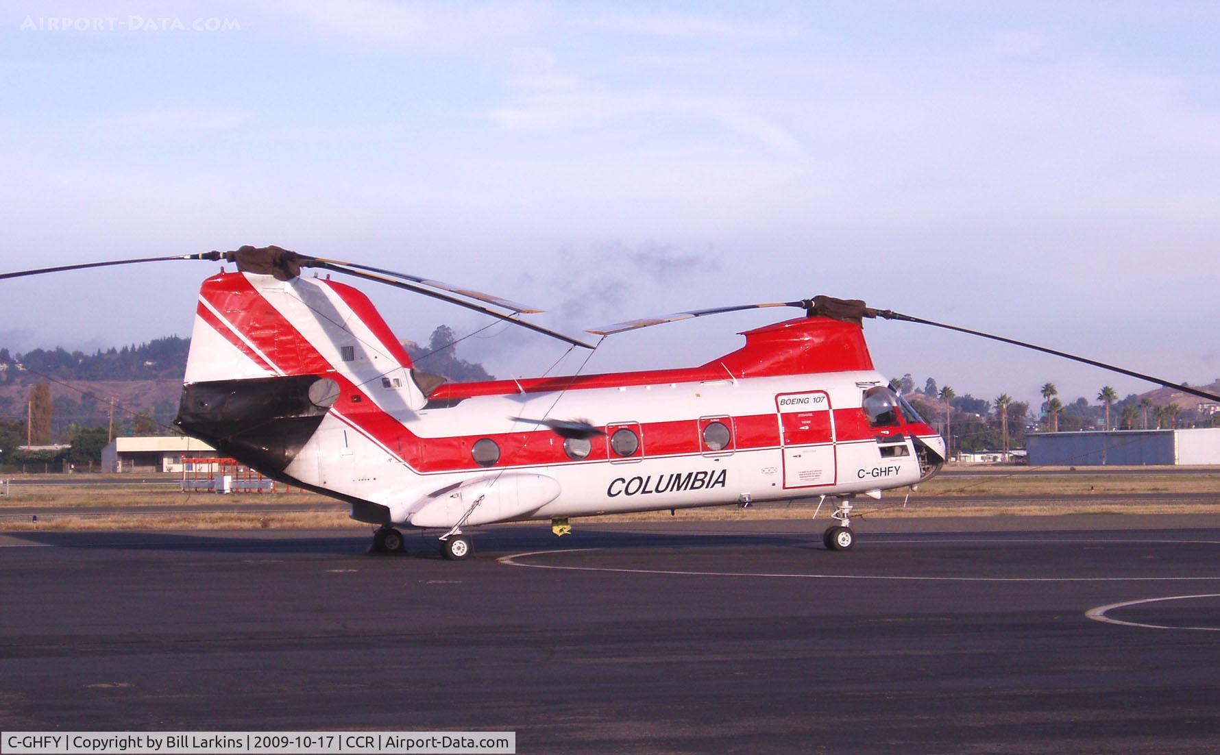 C-GHFY, 1962 Boeing Vertol 107-II C/N 2002, Visitor from Canada.