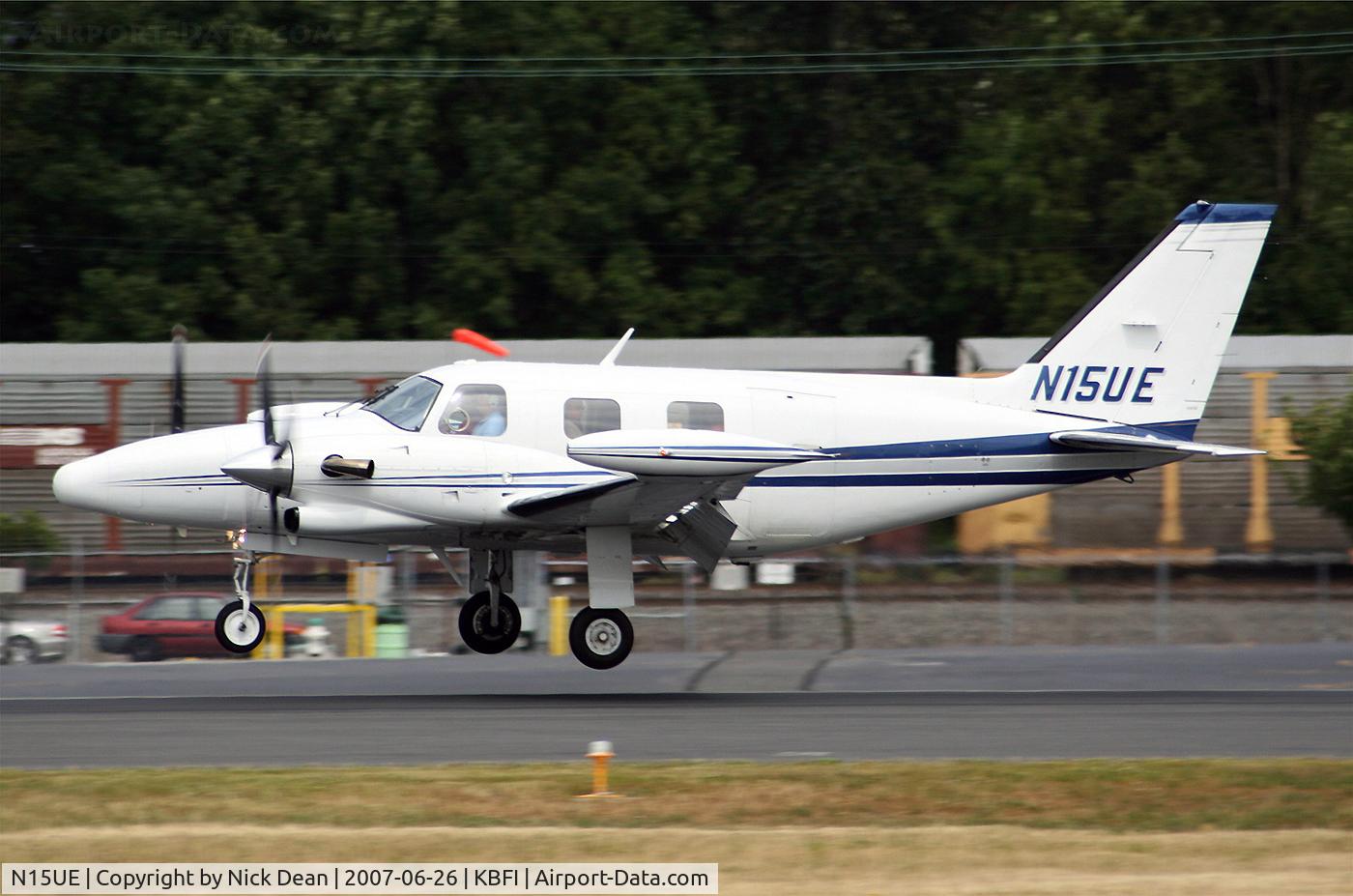 N15UE, 1980 Piper PA-31T Cheyenne II C/N 31T-8020049, KBFI