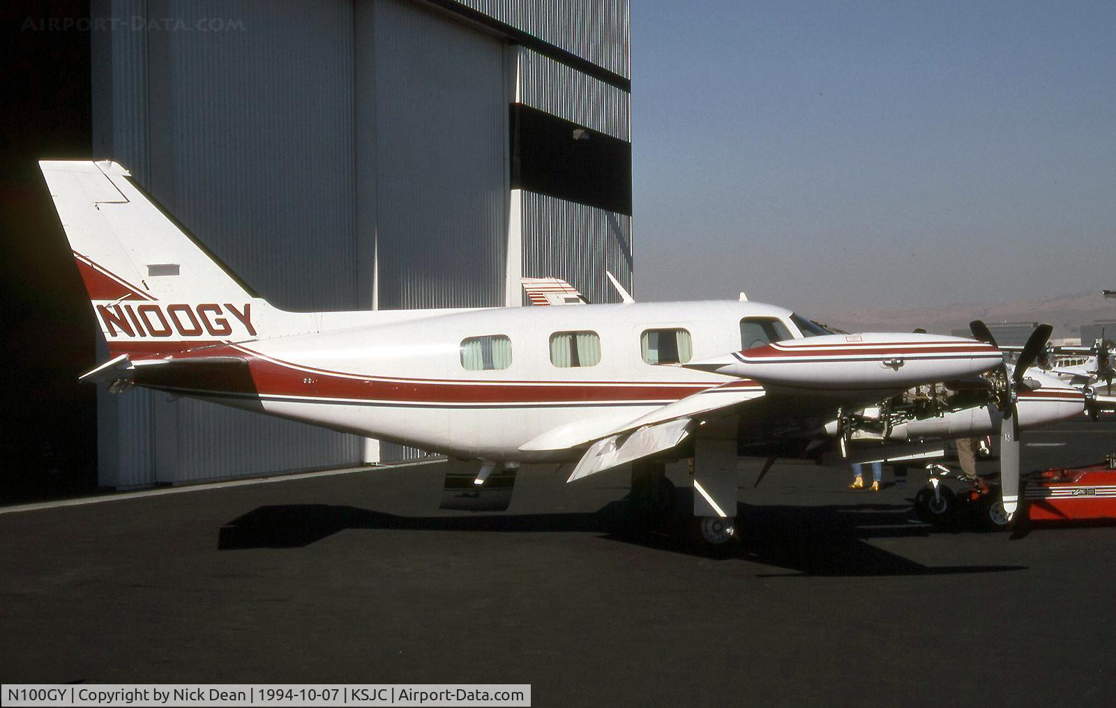 N100GY, Piper PA-31T1 Cheyenne 1 C/N 31T8104034, KSJC