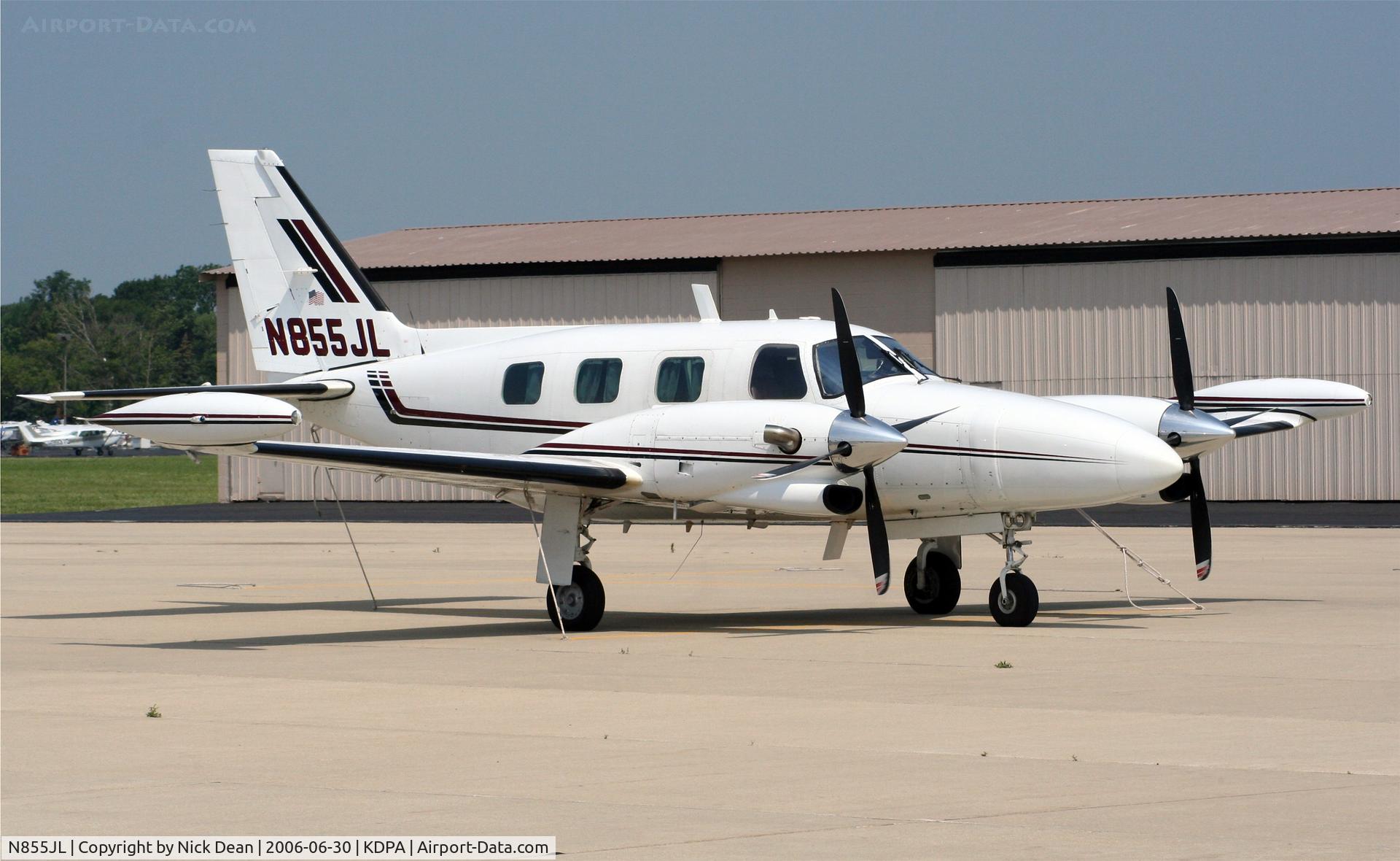 N855JL, 1981 Piper PA-31T1 C/N 31T-8104045, KDPA