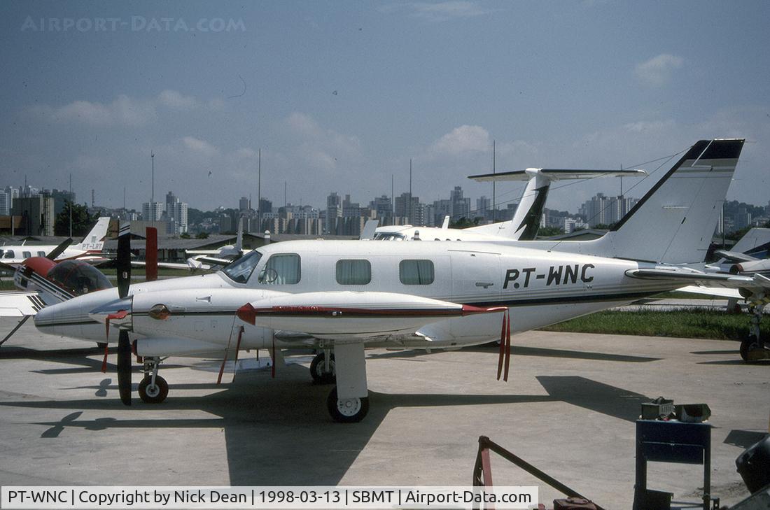 PT-WNC, 1981 Piper PA-31T-620 Cheyenne II C/N 31T-8120020, SBMT