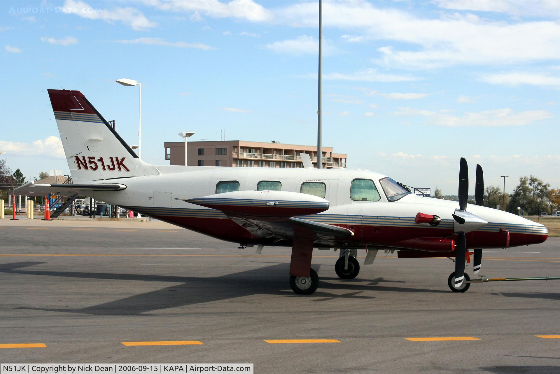 N51JK, Piper PA-31T C/N 31T-8120025, KAPA
