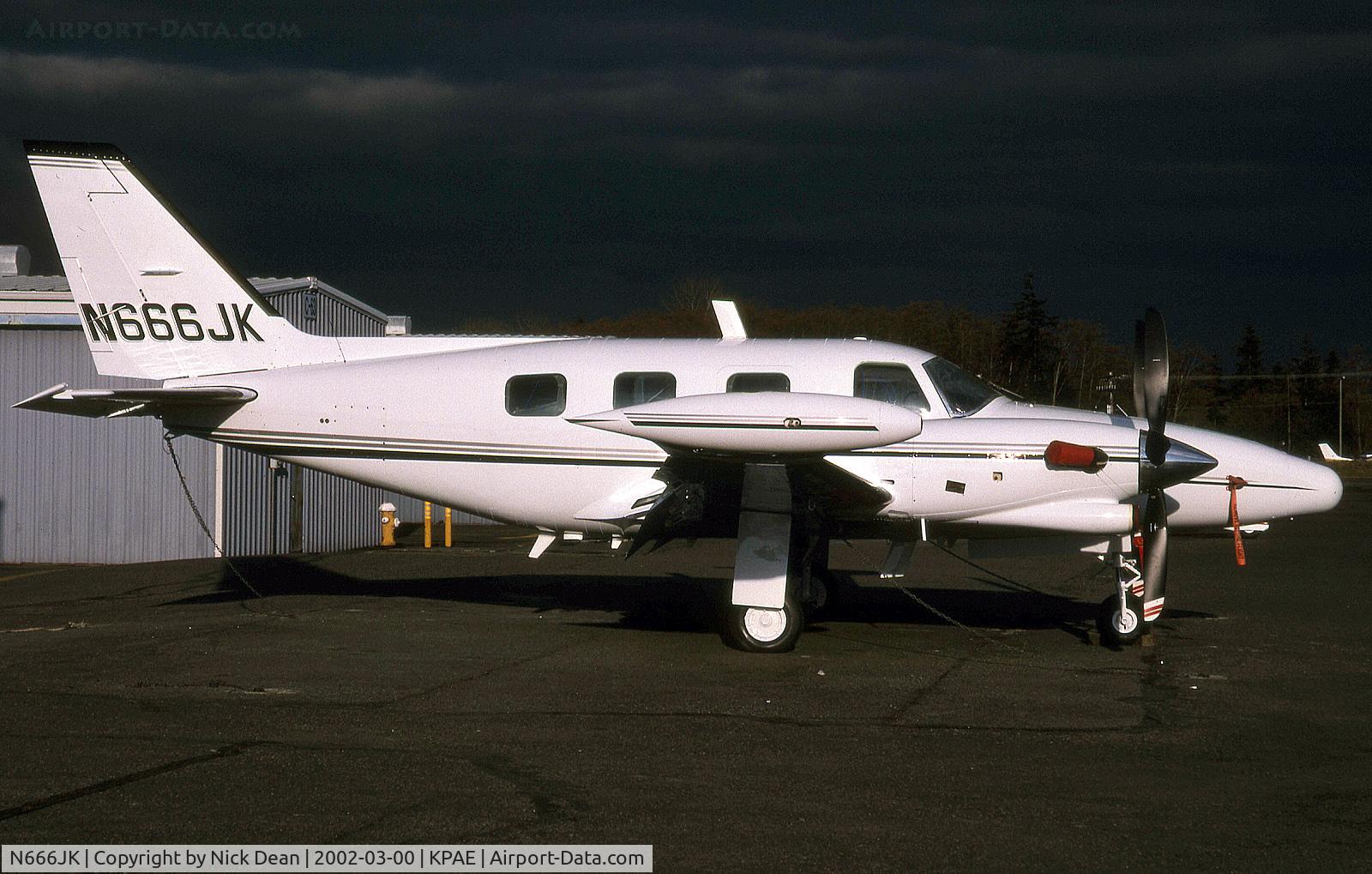 N666JK, 1981 Piper PA-31T C/N 31T-8120044, KPAE