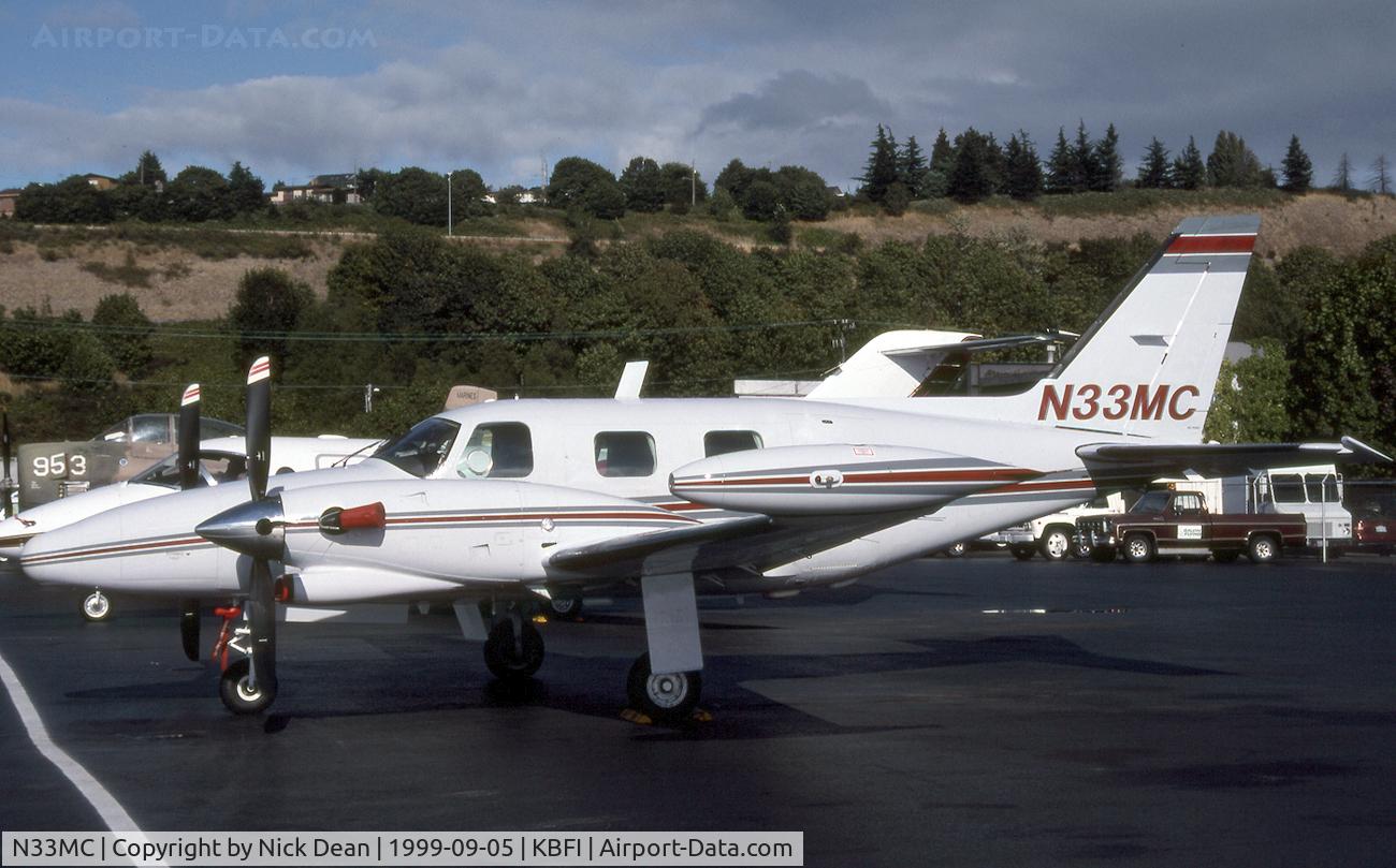 N33MC, 1981 Piper PA-31T Cheyenne C/N 31T-8120050, KBFI