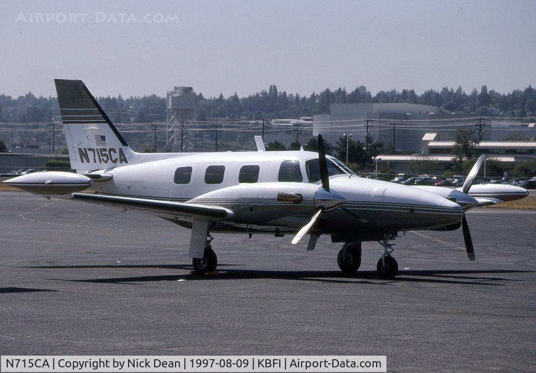 N715CA, Piper PA-31T C/N 31T-8120063, KBFI