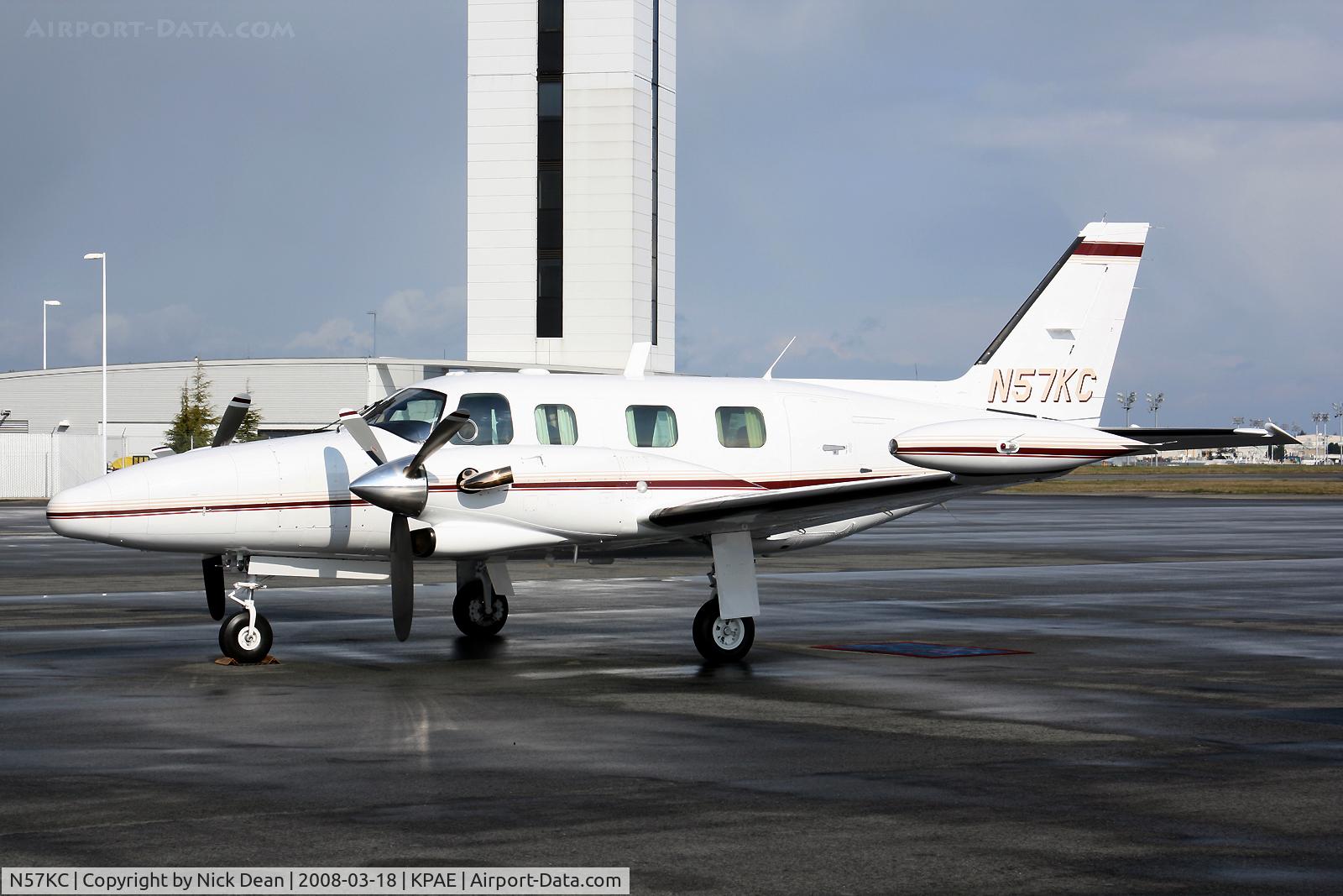 N57KC, 1983 Piper PA-31T2 Cheyenne IIXL C/N 31T-8166076, KPAE