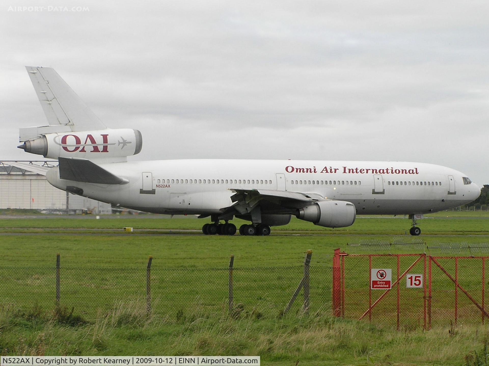 N522AX, 1988 McDonnell Douglas DC-10-30 C/N 48315, OMNI Air bringin American troops home