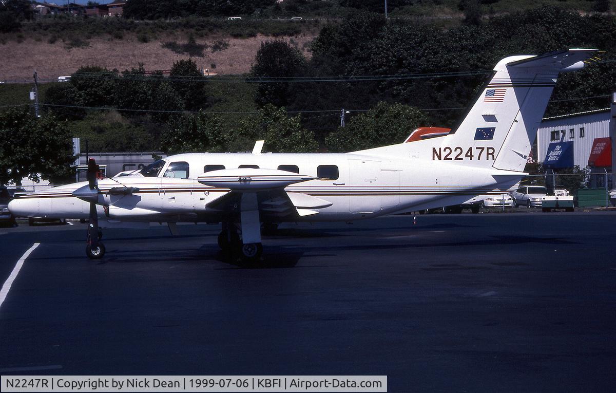 N2247R, 1983 Piper PA-42-720 Cheyenne IIIA C/N 42-5501005, KBFI