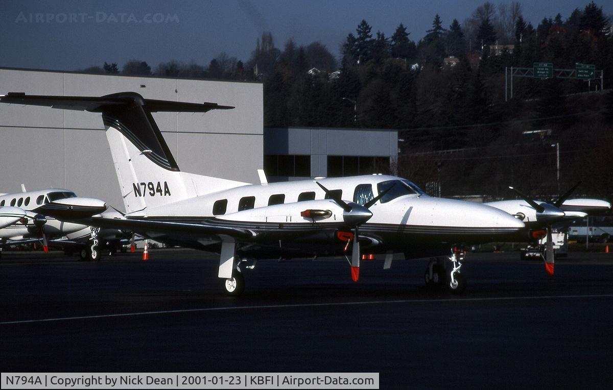 N794A, 1984 Piper PA-42 Cheyenne IIIA C/N 42-5501015, KBFI