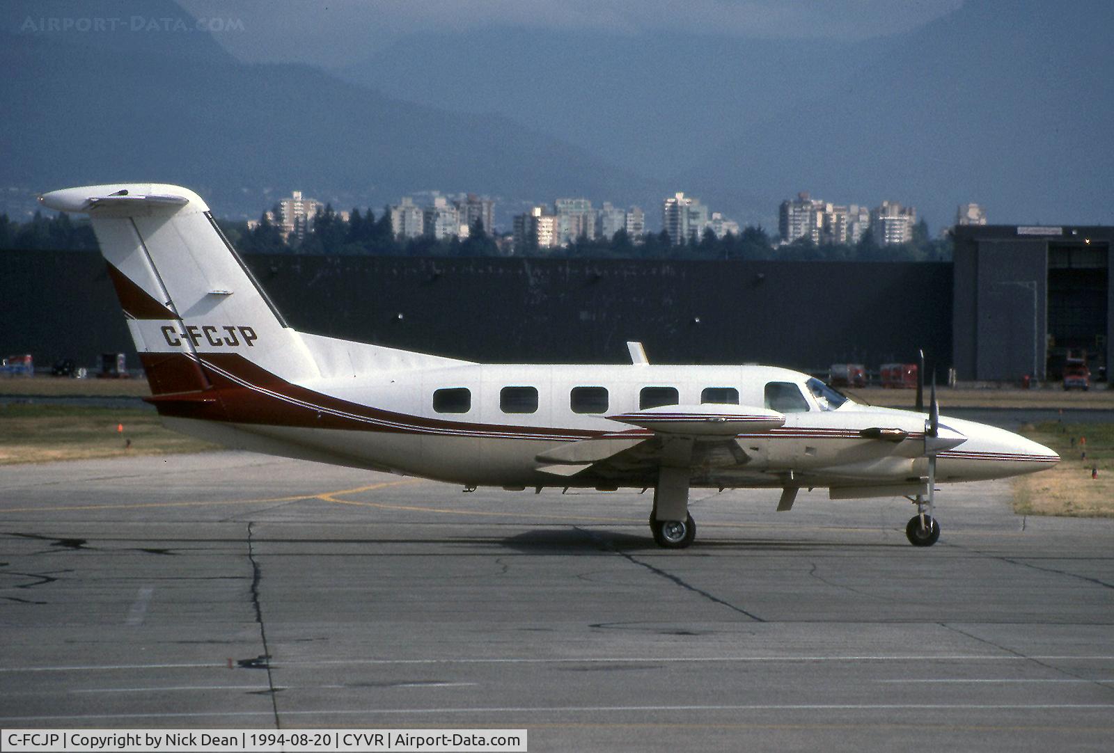 C-FCJP, 1981 Piper PA-42 Cheyenne III C/N 42-8001045, CYVR