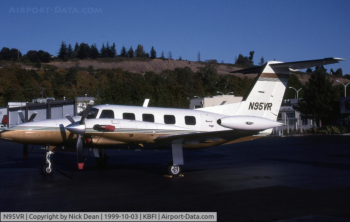 N95VR, 1981 Piper PA-42 Cheyenne III C/N 42-8001049, KBFI