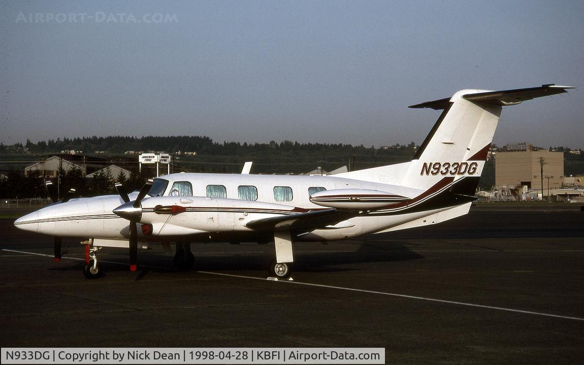 N933DG, 1983 Piper PA-42 Cheyenne III C/N 42-8001106, KBFI