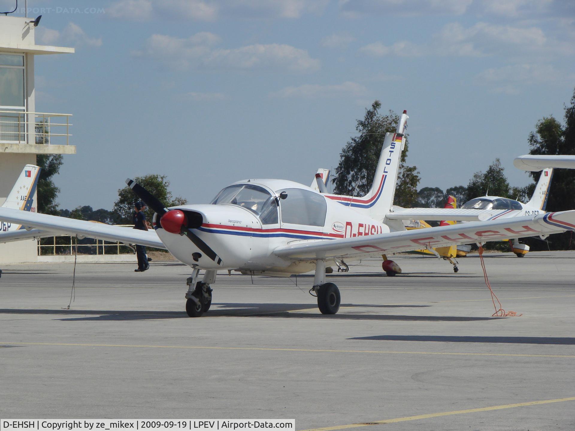 D-EHSH, 1968 Morane-Saulnier MS.893A Rallye Commodore 180 C/N 10811, RALLYE of aeroplano at EVORA during PAS09