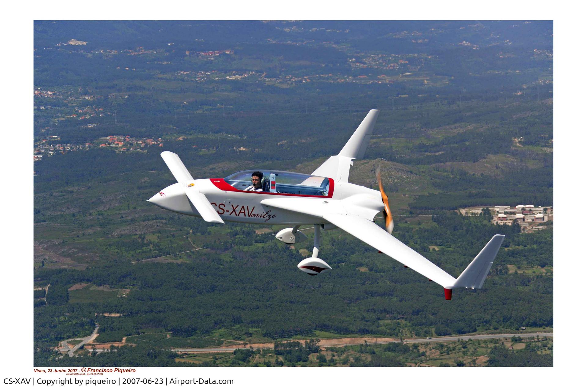 CS-XAV, 2001 Rutan VariEze C/N 1318, XAV on air