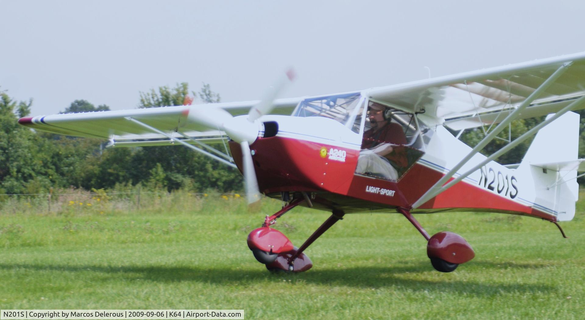 N201S, Aeropro CZ A240 C/N 294 09, craig landing