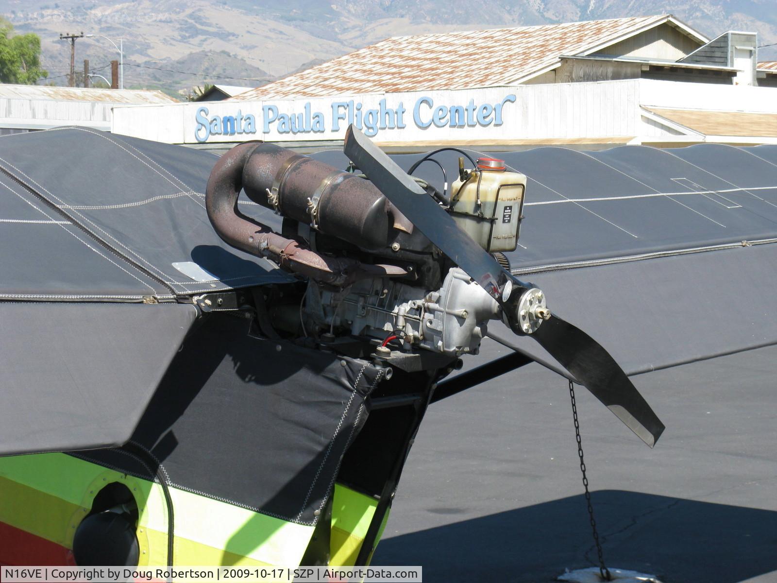 N16VE, 2003 CGS Aviation Hawk Arrow C/N 001, 2003 Englert CGS HAWK ARROW, Rotax 503 2 cylinder two-stroke 52 Hp pusher engine