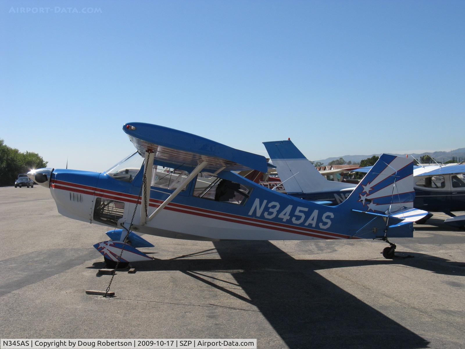 N345AS, 1980 Bellanca 8KCAB Decathlon C/N 592-80, 1980 Bellanca 8KCAB SUPER DECATHLON, Lycoming AEIO-360 180 Hp, extra fenestration for aerobatic visibility