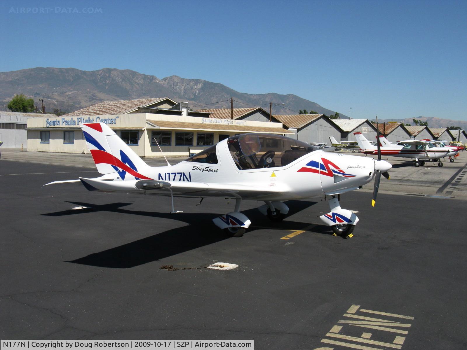 N177N, 2007 TL Ultralight TL-2000 Sting Sport C/N TLUSA153, 2007 TL Ultralight Sro STINGSPORT, Rotax 912ULS 100 Hp