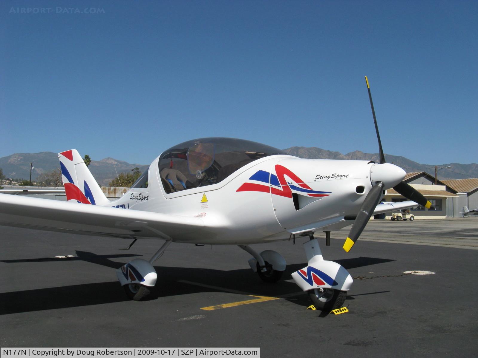 N177N, 2007 TL Ultralight TL-2000 Sting Sport C/N TLUSA153, 2007 TL Ultralight Sro STINGSPORT, Rotax 912ULS 100 Hp