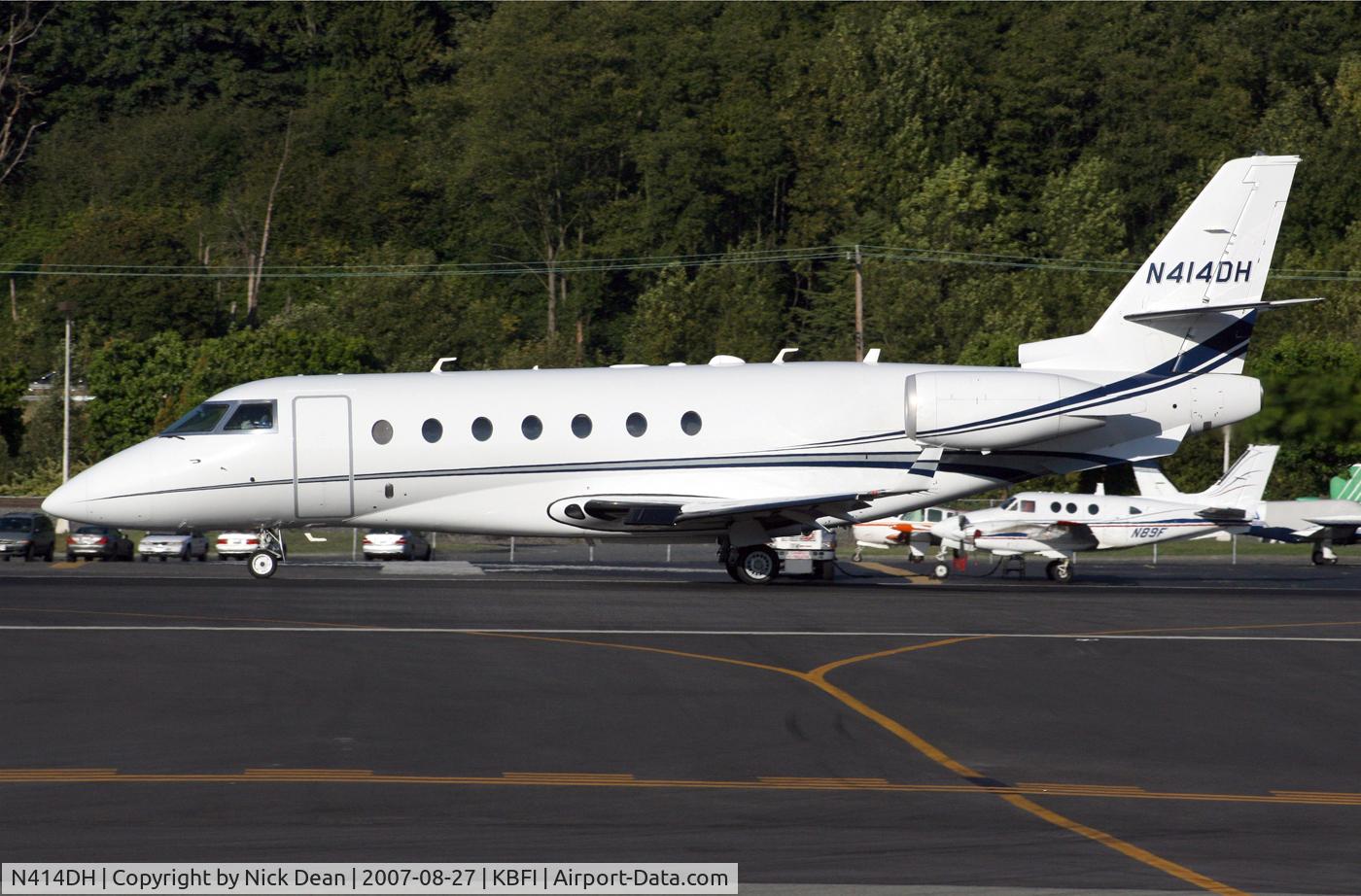 N414DH, 2003 Gulfstream Aerospace G200 C/N 081, KBFI