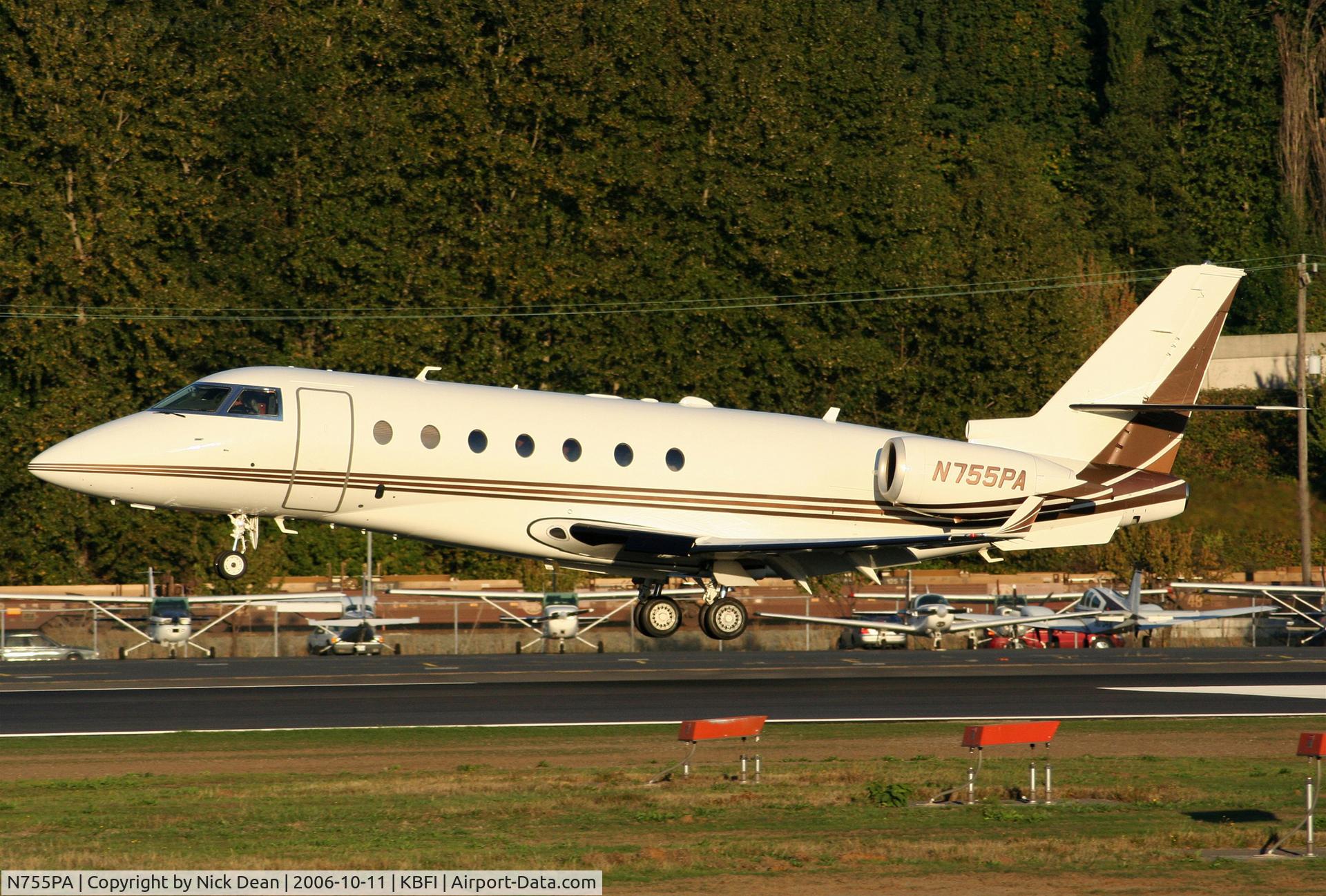 N755PA, 2001 Israel Aircraft Industries IAI-1126 Galaxy C/N 042, KBFI